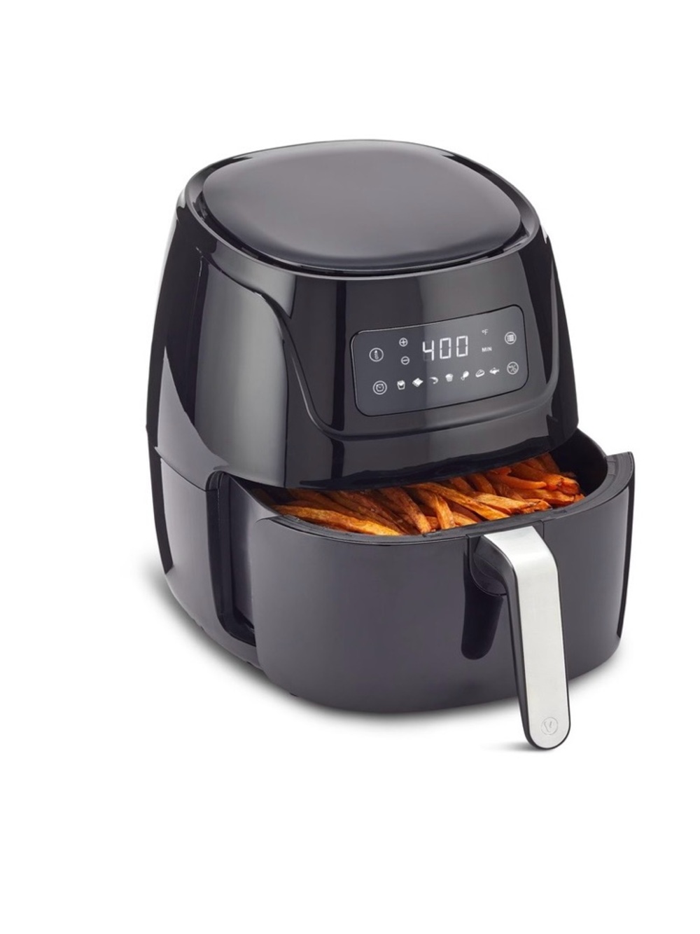 Paderno Vida Air Fryer with Non-Stick Basket (4.6-qt) Extra Large!